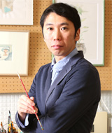 日本画家、西川　芳孝（にしかわ　よしたか）Yoshitaka Nishikawa